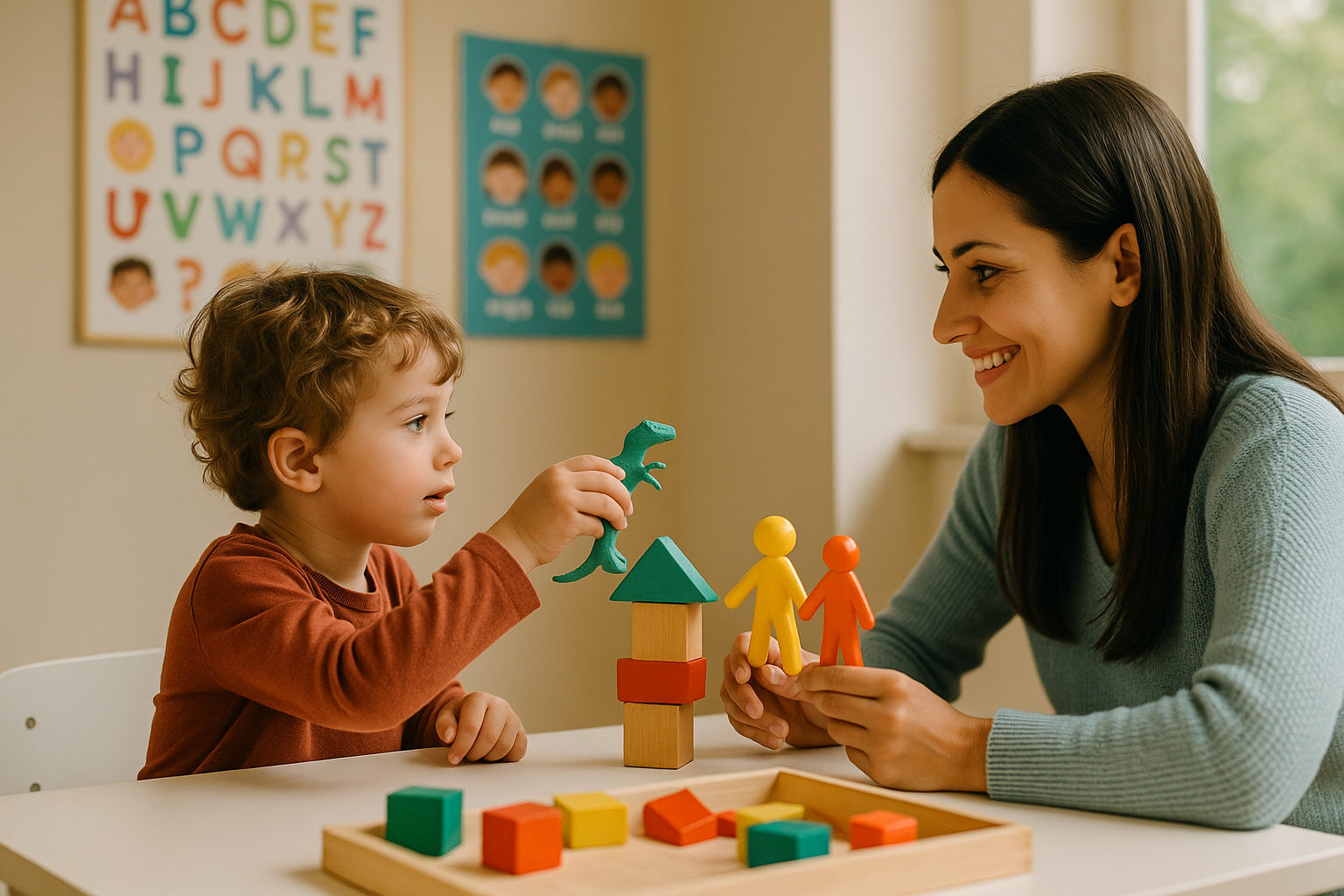 Duyu bütünleme odasında salıncak, denge ve proprioseptif etkinlikler