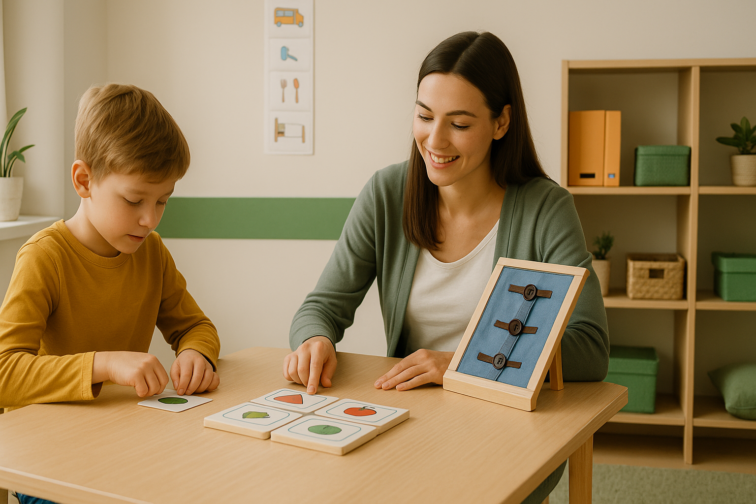 Günlük yaşam ve iletişim becerileri için yapılandırılmış çalışma